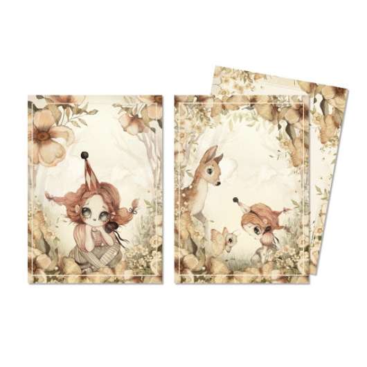 Kort The Floral Glade 2-pack Mrs Mighetto