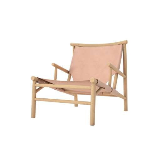 Lounge stol Samurai Chair - natur läder
