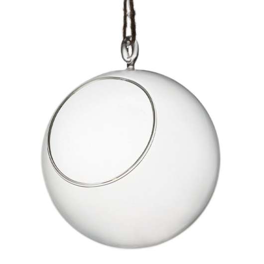 Muurla - Decor Ball Glaskula Ø12 cm Klar