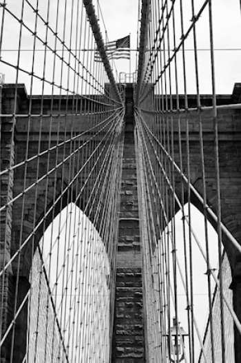 New York Bridge 2 Poster