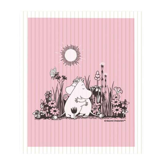 Opto Design - Moomin Hug Disktrasa 17x14,5 cm Rosa