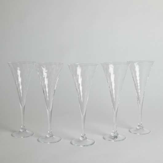 Orrefors - Champagneglas "Helena" 5 st