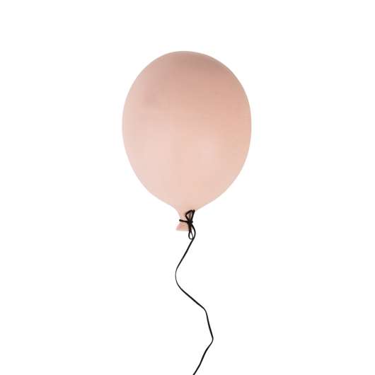 Porslins ballong BALLOON Large pink, Mini ByON