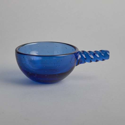 Reijmyre Glasbruk - Blå glasskål av Monica Bratt