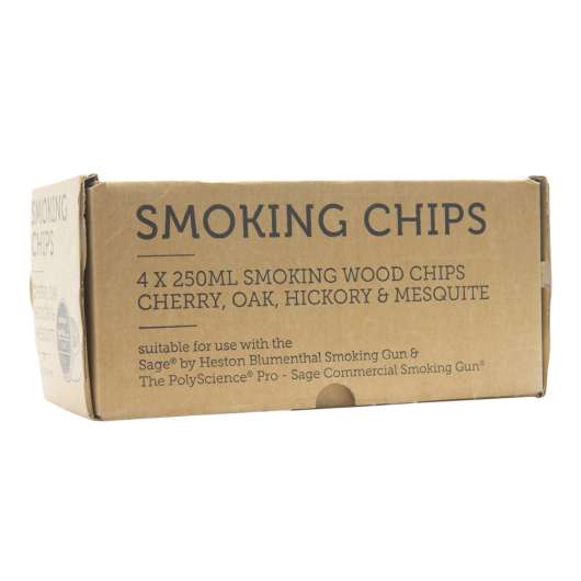 Sage - Sage Wood Chips Rökspån 4-pack