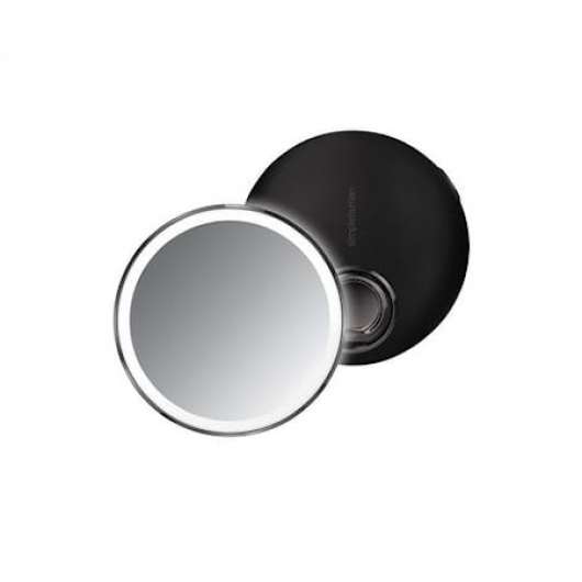 Sensor Spegel Kompakt Svart Rostfritt Stål 10 cm