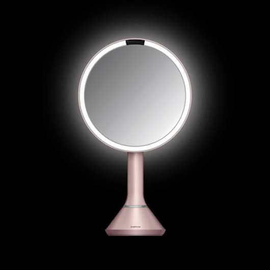 Sensor Spegel med Justerbar ljusstyrka Rosa