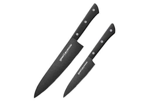 SHADOW Set of 2 kitchen knives
