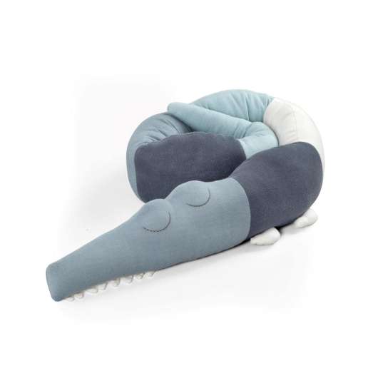 Sovorm / Sängorm Sleepy Croc Mini blå Sebra