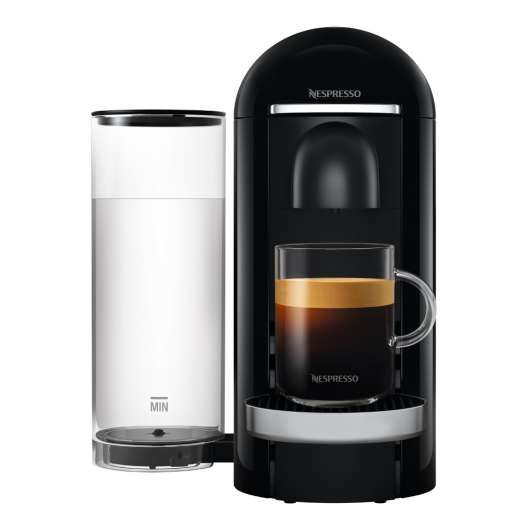VertuoPlus Deluxe Round Top Kaffemaskin Svart