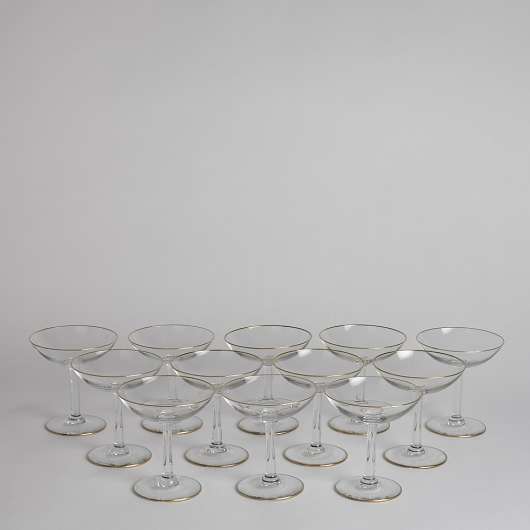 Vintage - Cocktailglas 12 st
